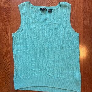 Vintage Turquoise Jeanne Pierre Sweater-vest
